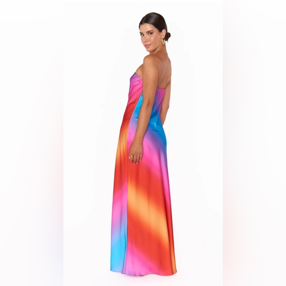 NWOT Show Me Your Mumu Taylor Tube Dress Sunset Ombré - Picture 2 of 7